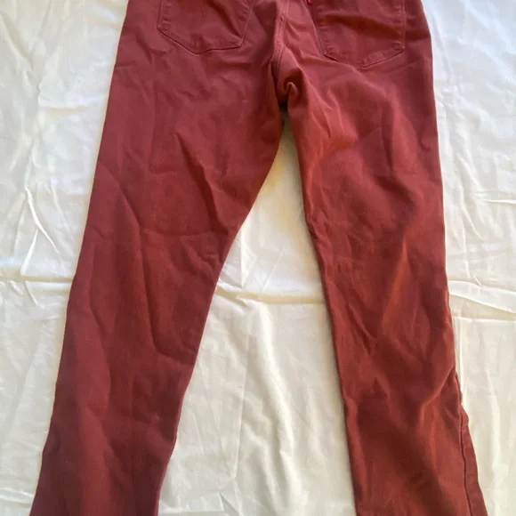 Levi's Brick Red stretch women’s Denim Jeans - Picture 7 of 8